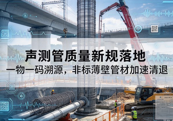平原声测管质量新规落地，一物一码溯源，非标薄壁管材加速清退